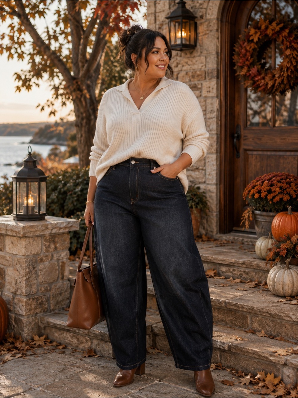 Levi's Dark Indigo  Baggy Dad Barrel Jeans for Women